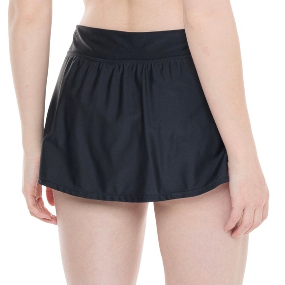 ZeroXposur Sport Women’s Black Skirtini Swim Skort - UPF 30+ Size 1X - Picture 2 of 8